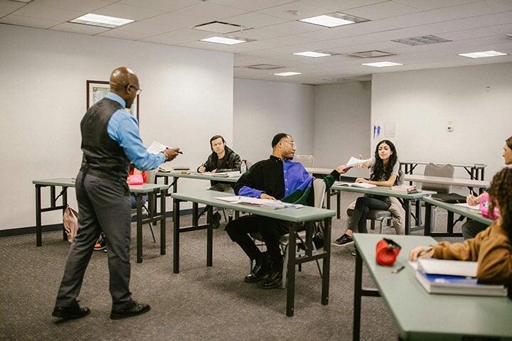 Higher Ed Classroom